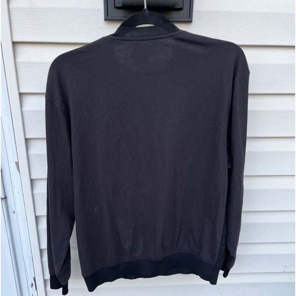 ALEXANDER MCQUEEN BLACK HIDDEN SEQUINS SWEATSHIRT-L - Picture 7 of 12